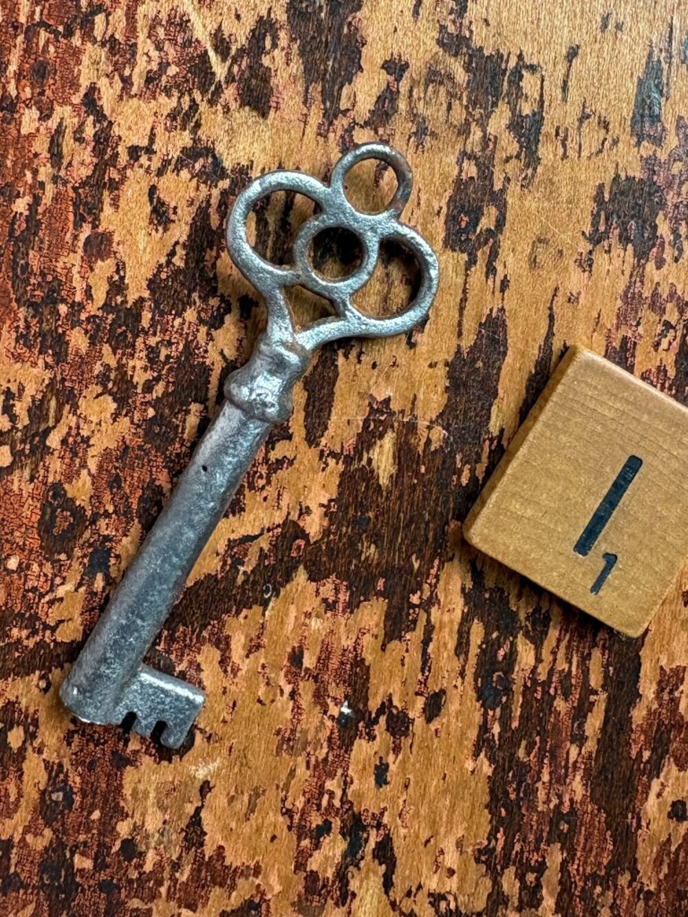 vintage antique key, 3/$10